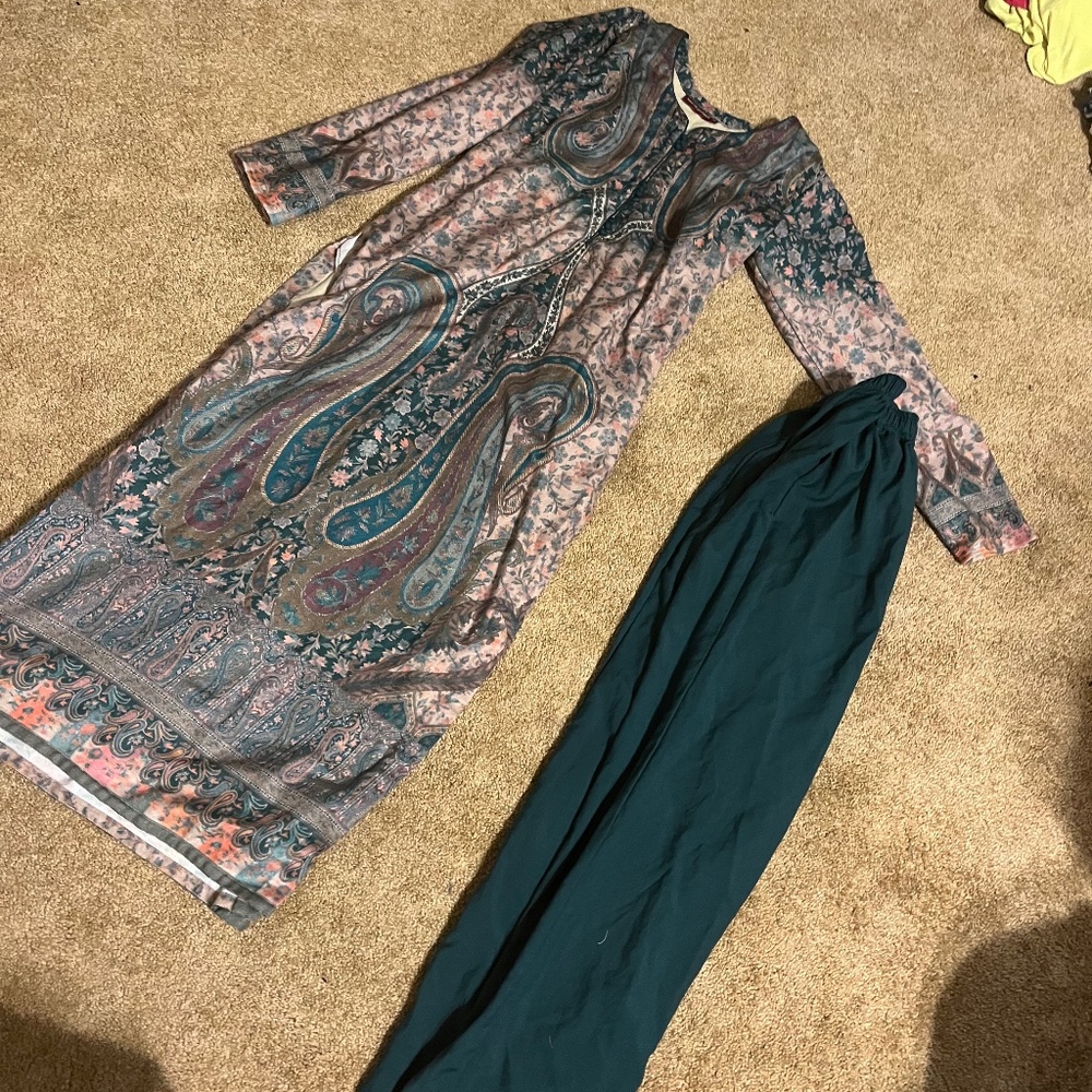 pashmina wool shalwar khameez